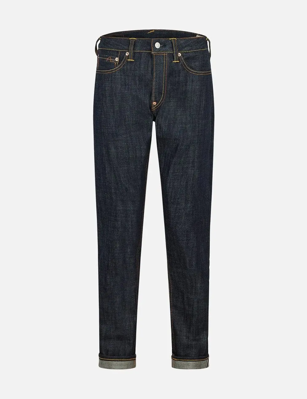 Alternative view of Quần Evisu Hakutaku Daicock Jeans 'Indigo' 2ESHTM5JE100817DN