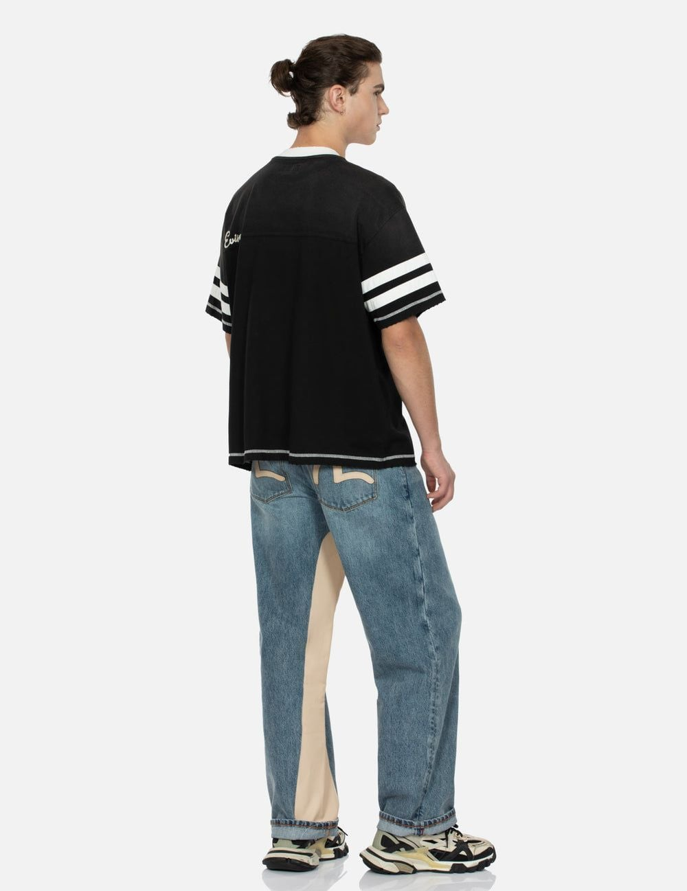 Quần Evisu Inlay Seagull Jeans 'Indigo' 2EAMAM4JE1137BGDN - Ảnh 4