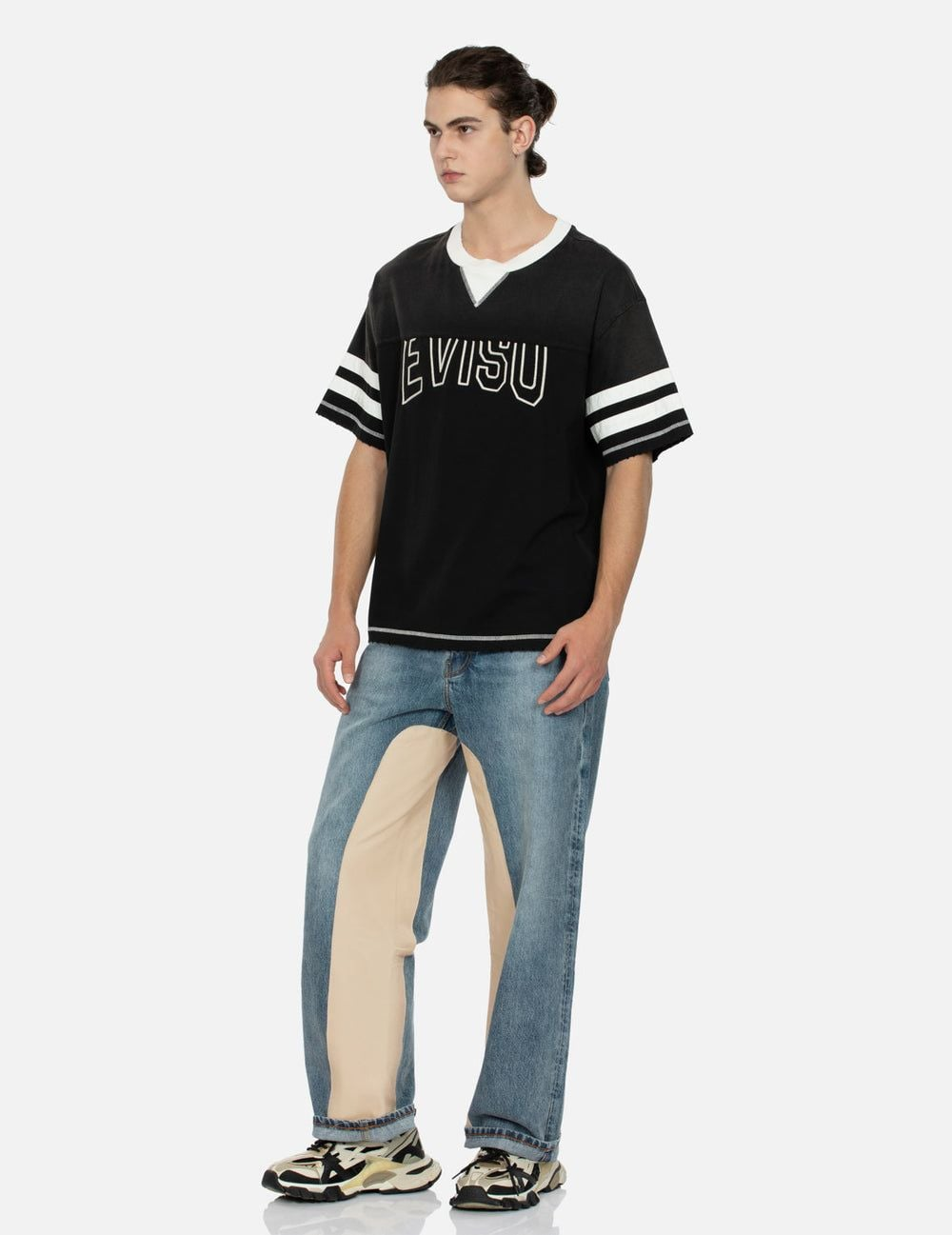 Quần Evisu Inlay Seagull Jeans 'Indigo' 2EAMAM4JE1137BGDN - Ảnh 5