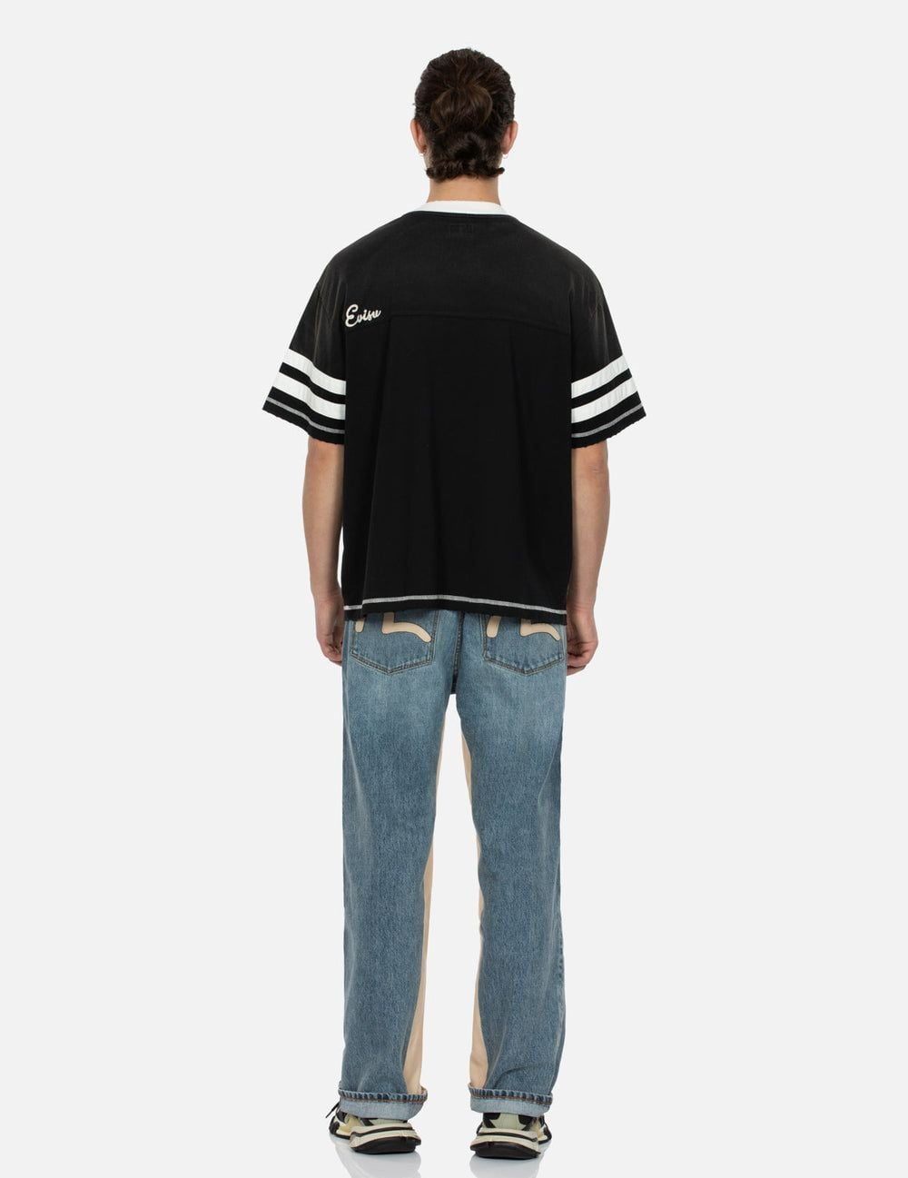 Quần Evisu Inlay Seagull Jeans 'Indigo' 2EAMAM4JE1137BGDN - Ảnh 3