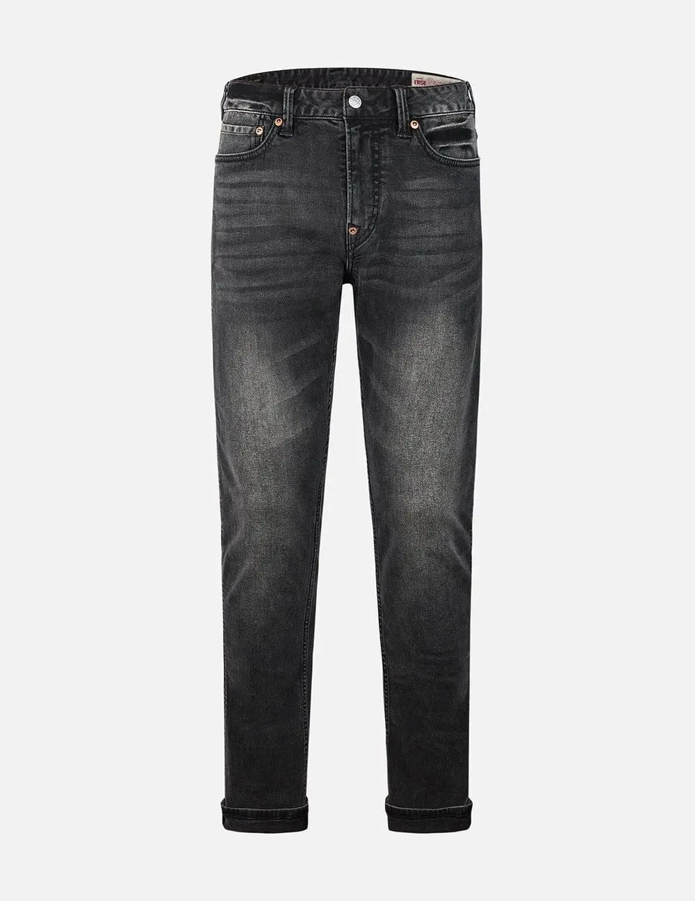 Quần Evisu Seagull and Kamon Print 'Indigo' 2ESHTM5JE114428DN - Ảnh 4