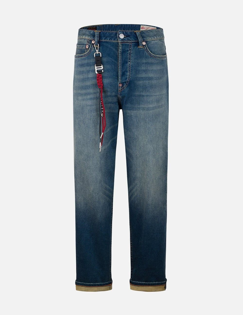 Alternative view of Quần Evisu Seagull Embroidery Jeans 'Indigo' 2ESHTM5JE101330DN