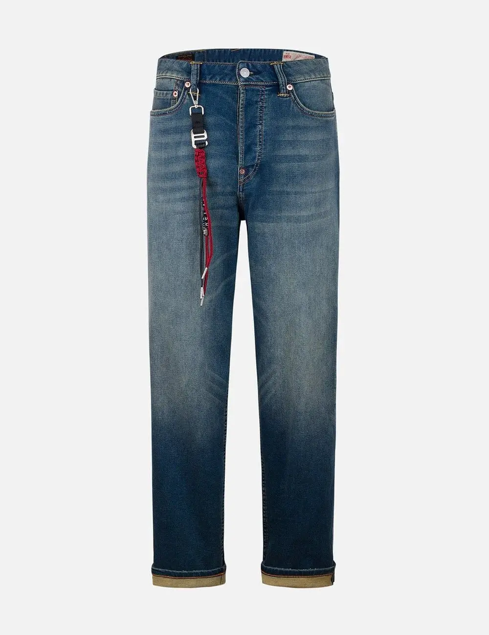 Alternative view of Quần Evisu Seagull Embroidery Jeans 'Indigo' 2ESHTM5JE101330DN