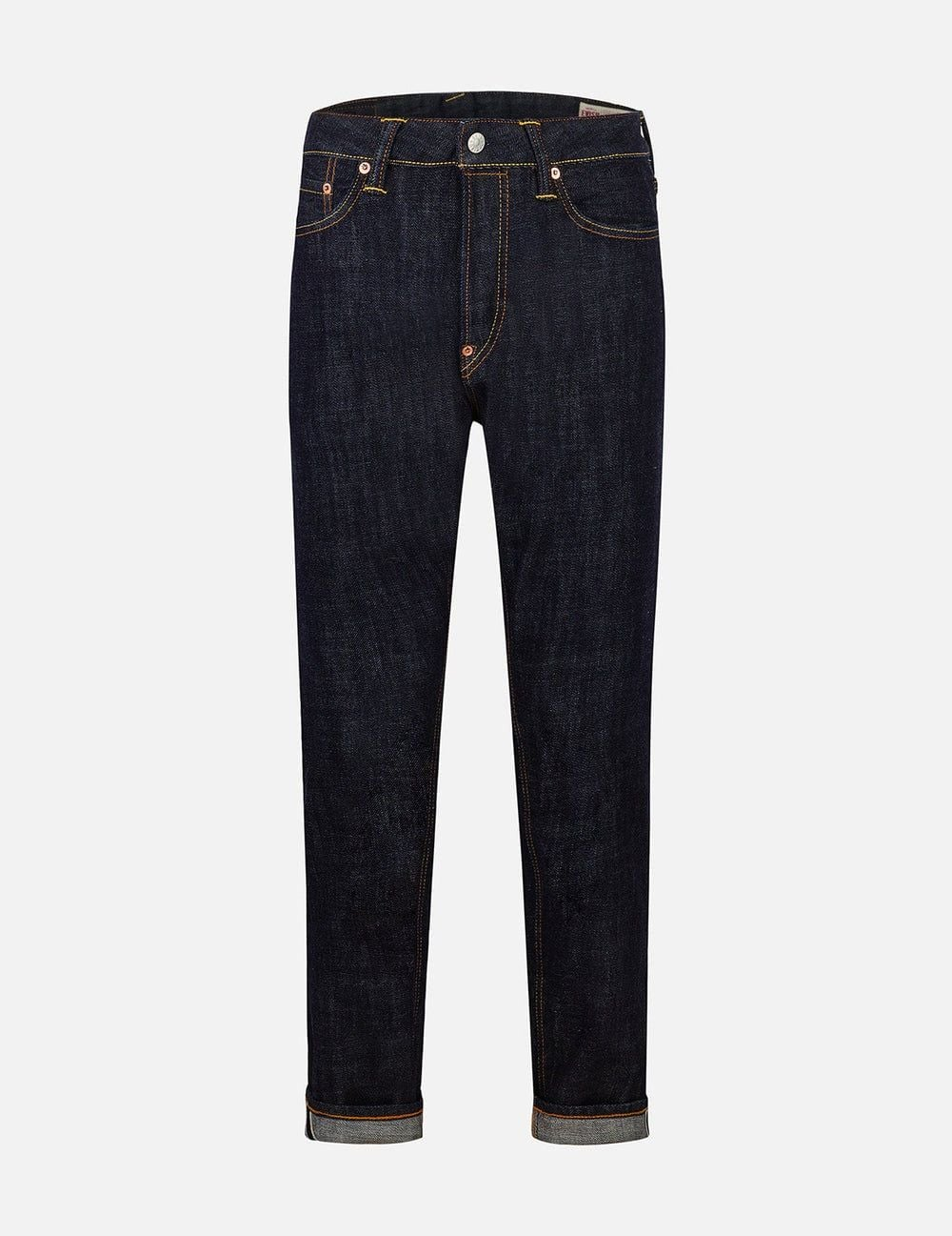 Alternative view of Quần Evisu Seagull Logo Brocade Appliqué 'Indigo' 2ESHTM5JE114317DN