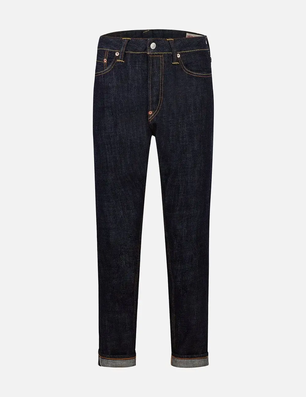 Alternative view of Quần Evisu Seagull Logo Brocade Appliqué 'Indigo' 2ESHTM5JE114317DN