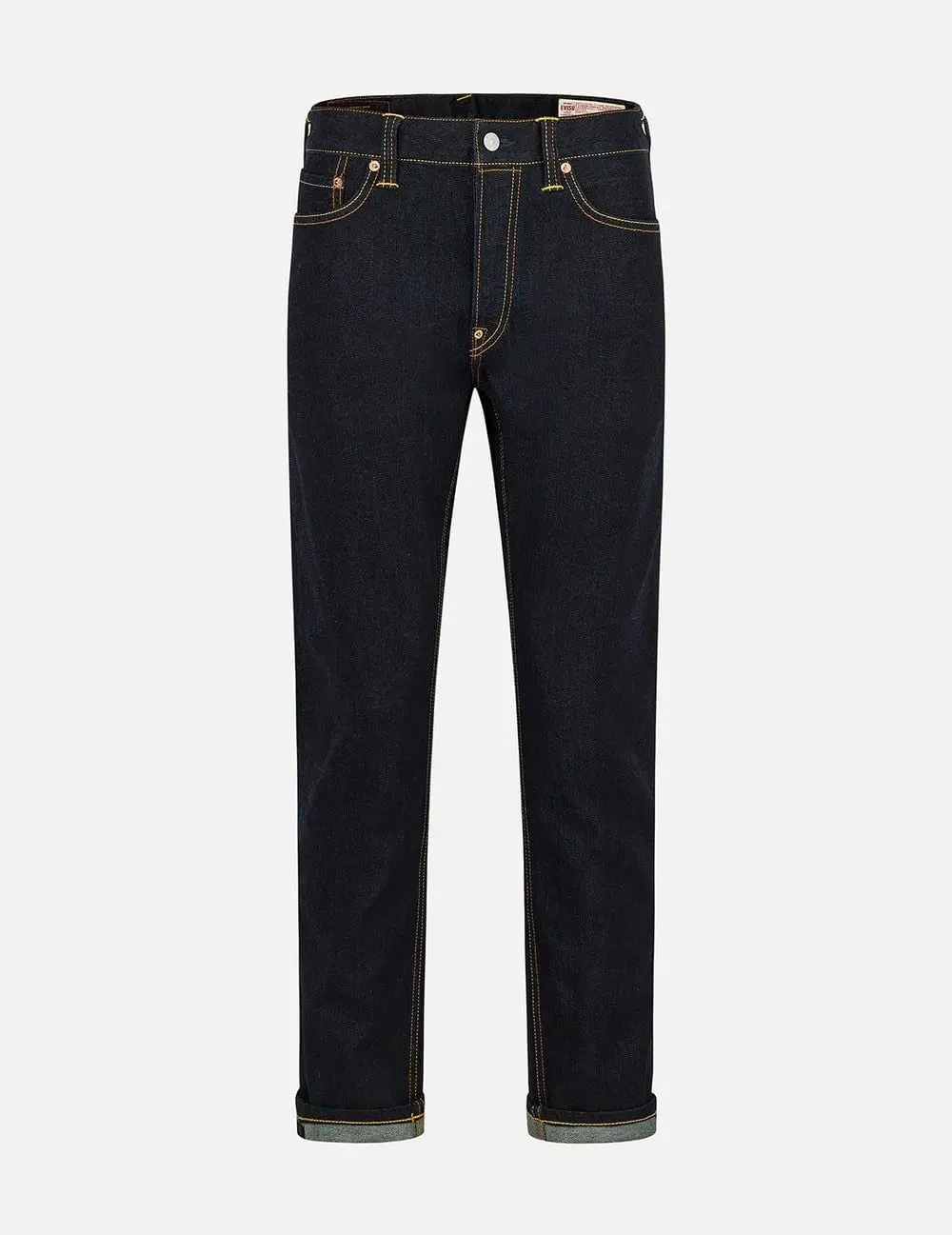 Alternative view of Quần Evisu Seagull with Kamon Print Jeans 'Indigo' 2ESHTM5JE101617DN