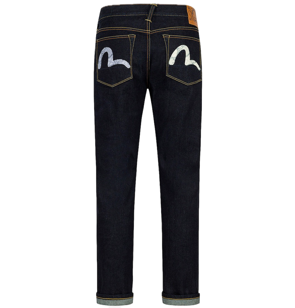 Quần Evisu Seagull with Kamon Print Jeans 'Indigo' 2ESHTM5JE101617DN
