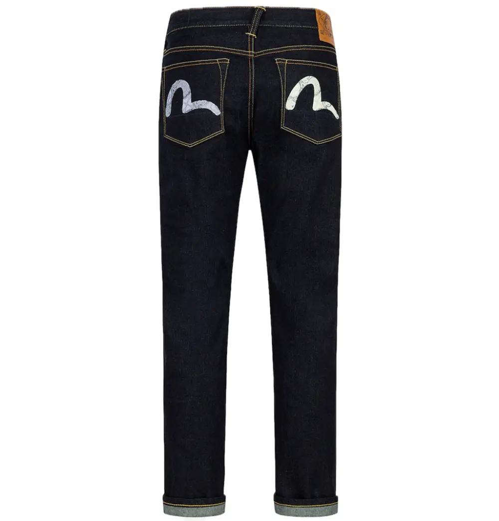Quần Evisu Seagull with Kamon Print Jeans 'Indigo' 2ESHTM5JE101617DN