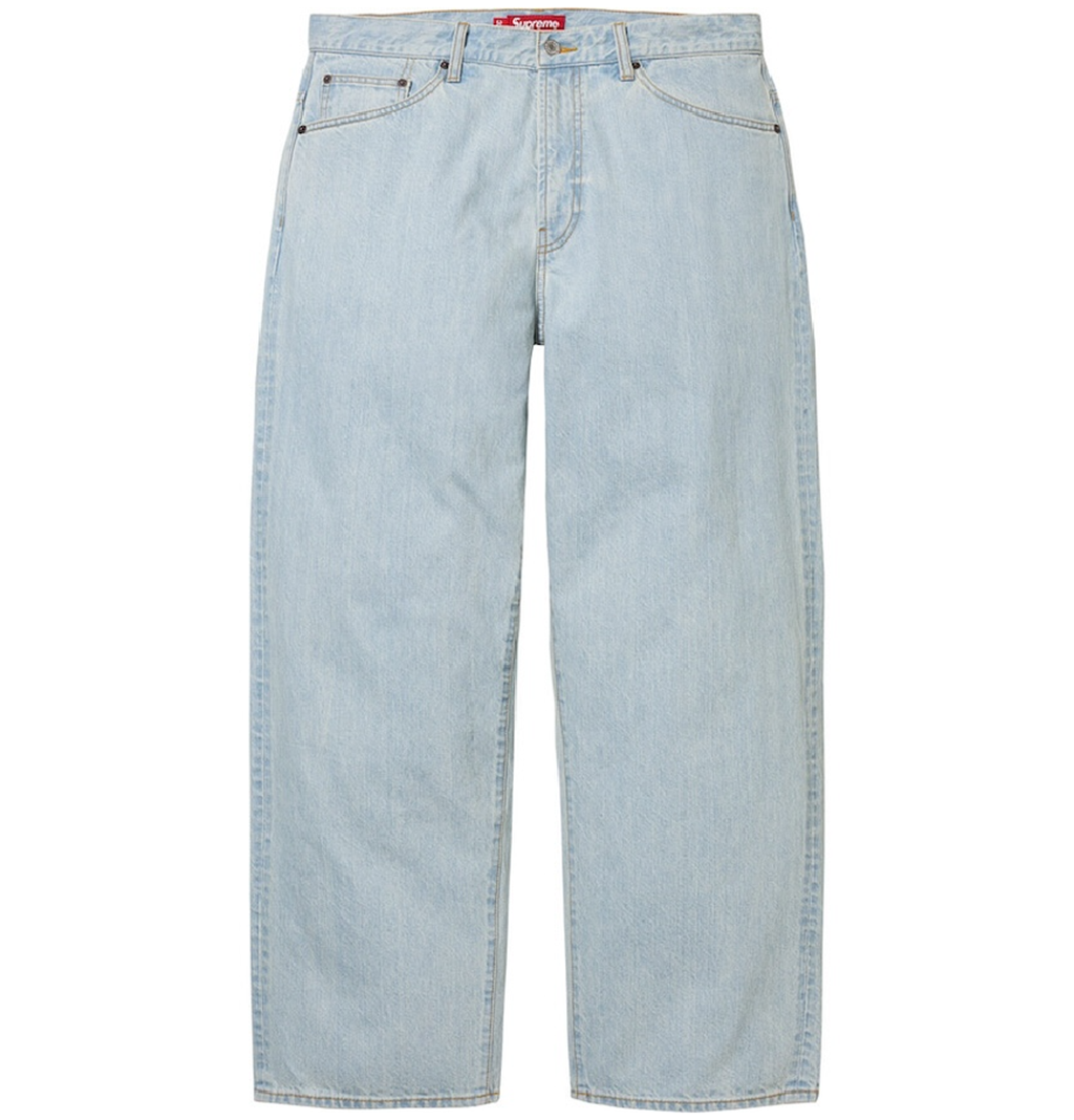 Quần Supreme Baggy Jean 'Blue' 7703369121996