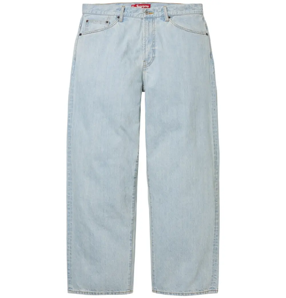 Quần Supreme Baggy Jean 'Blue' 7703369121996