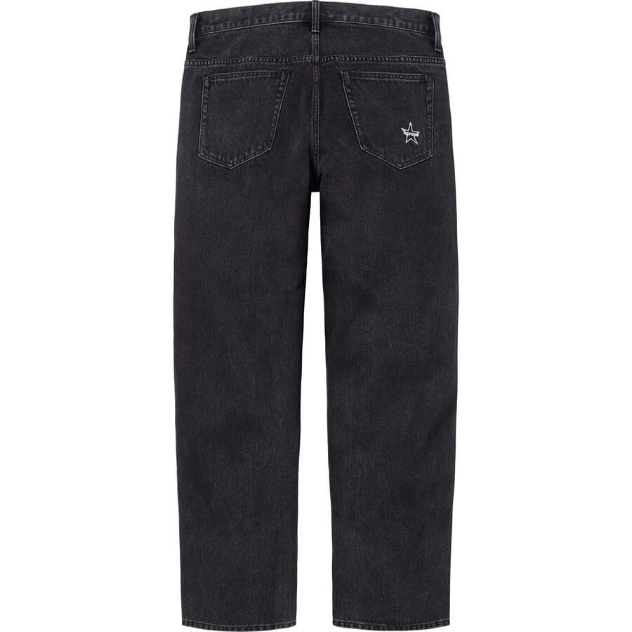 Quần Supreme Regular Jean 'Black' 7703365583052 - Ảnh 3