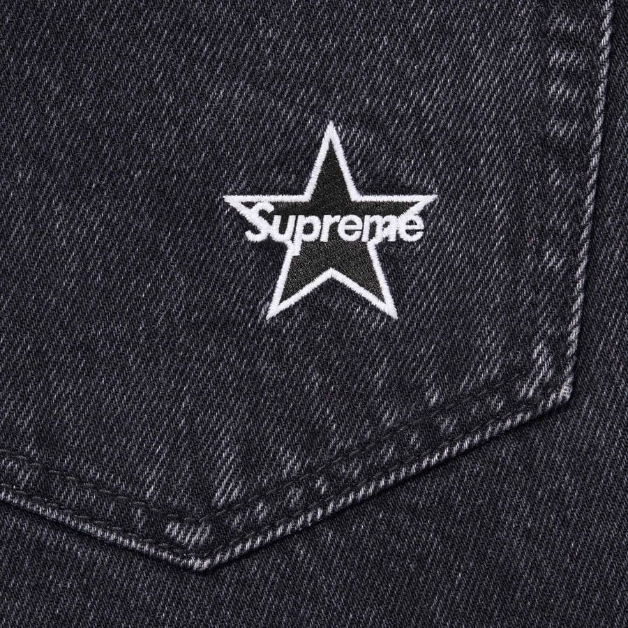 Alternative view of Quần Supreme Regular Jean 'Black' 7703365583052