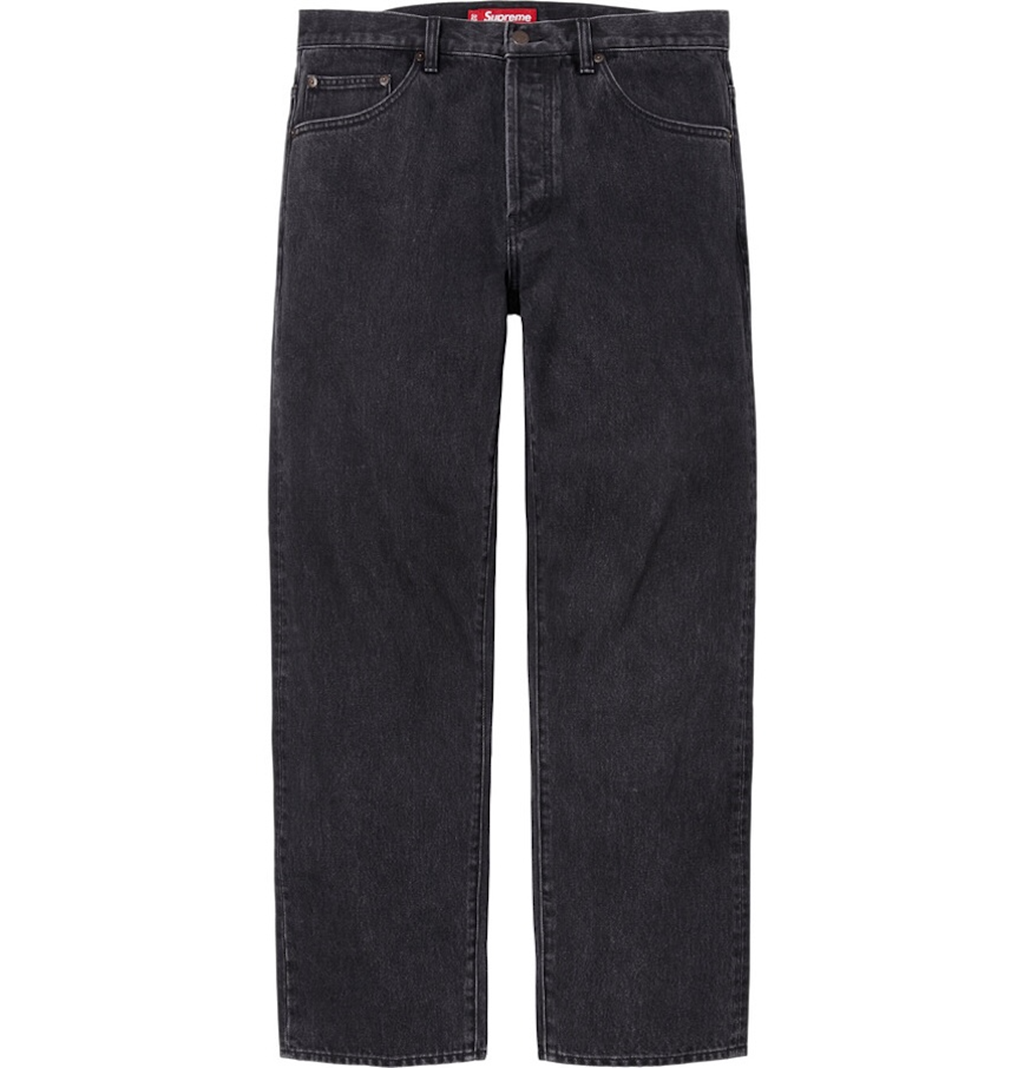Quần Supreme Regular Jean 'Black' 7703365583052
