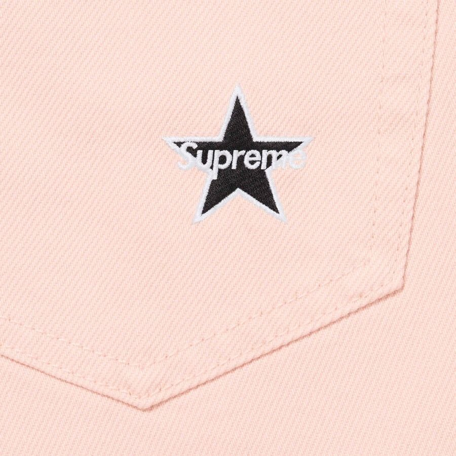Alternative view of Quần Supreme Regular Jean 'Pink' 7703365288140