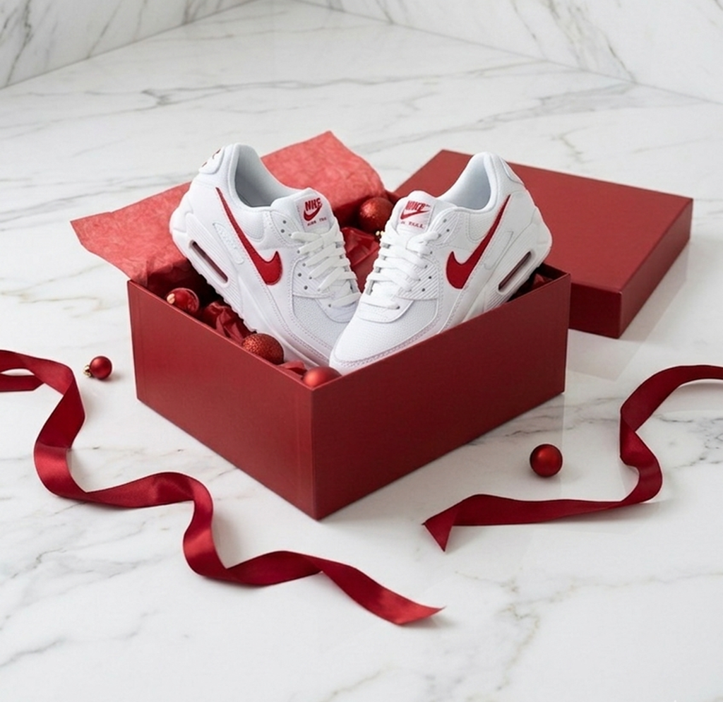 Alternative view of Giày Nike Air Max 90 ‘Red White’ DM0029-120