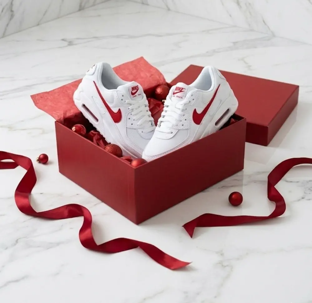 Alternative view of Giày Nike Air Max 90 ‘Red White’ DM0029-120