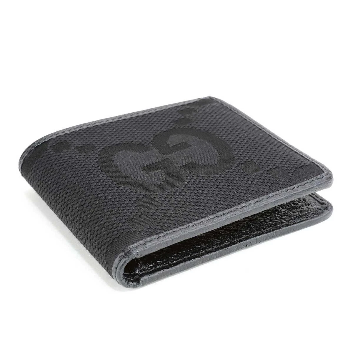 Alternative view of Ví Gucci Jumbo GG Canvas Wallet ‘Black’ 699308-FABGN-1000