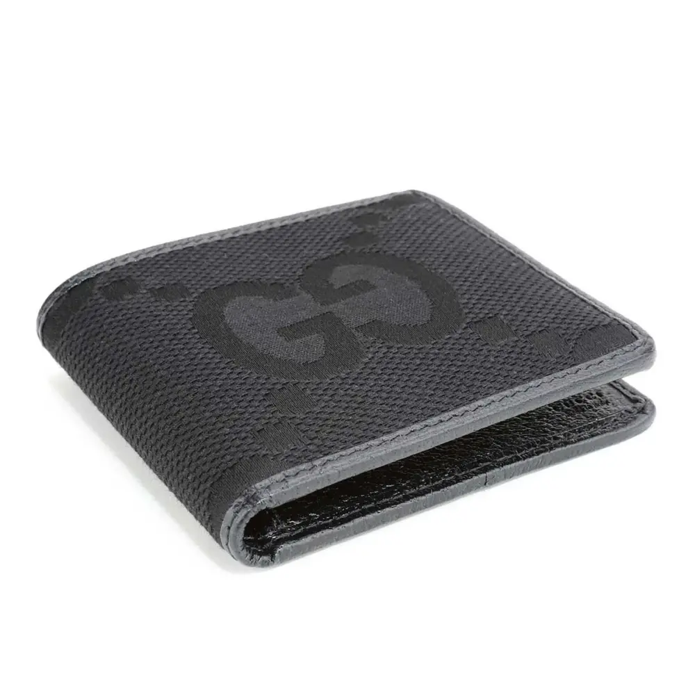 Alternative view of Ví Gucci Jumbo GG Canvas Wallet ‘Black’ 699308-FABGN-1000