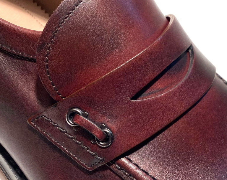 Giày Salvatore Ferragamo Penny Loafers ‘Brown’ 0741643 - Ảnh 4
