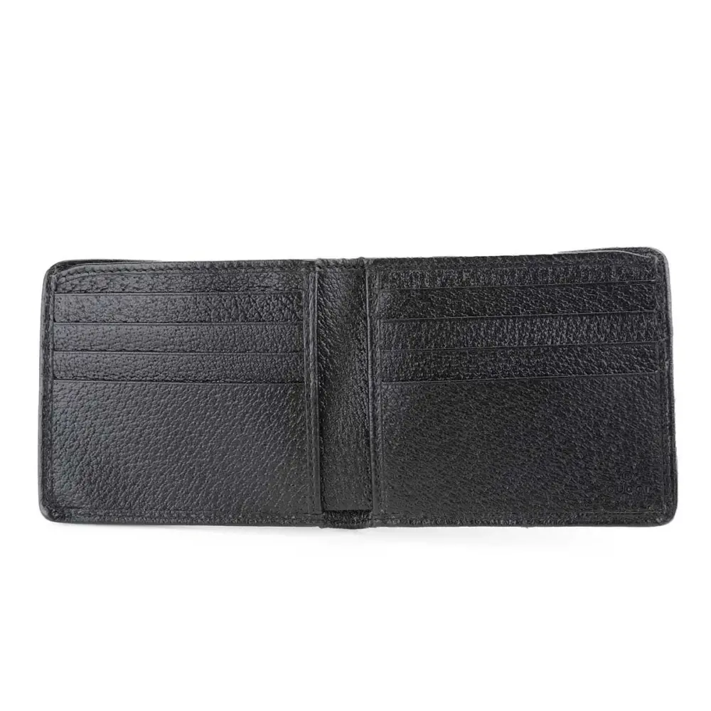 Ví Gucci Jumbo GG Canvas Wallet ‘Black’ 699308-FABGN-1000 - Ảnh 3