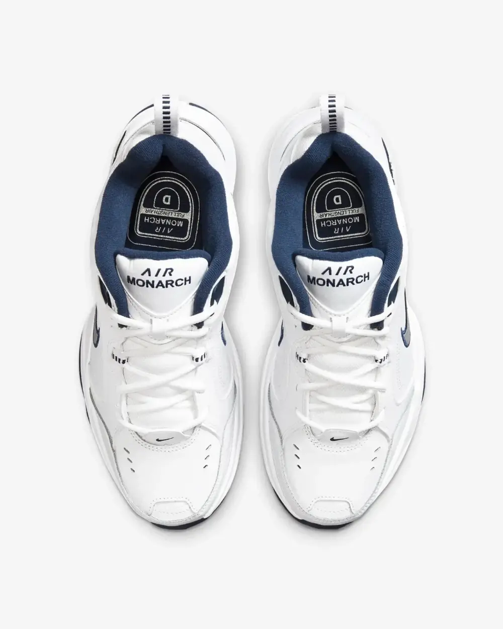 Giày Nike Air Monarch IV 'White Navy' 415445-104 - Ảnh 4