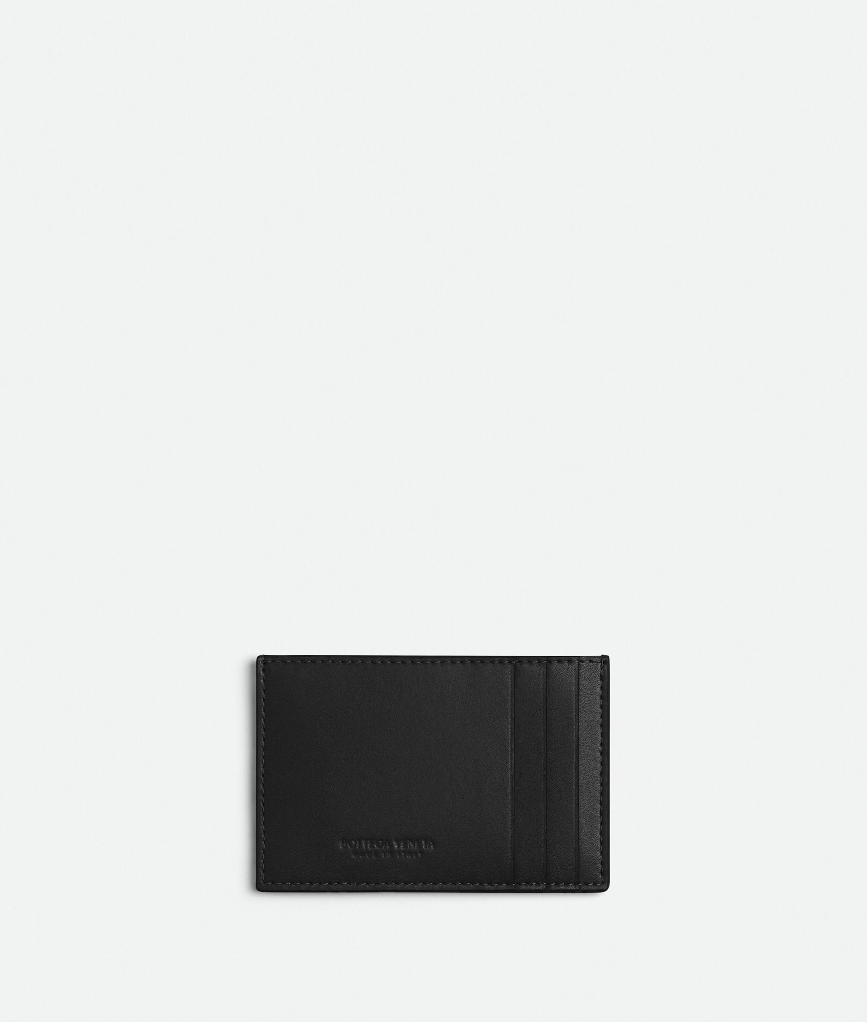 Alternative view of Ví Bottega Veneta Cassette Credit Card Case 'Black' 748052VBWD38803