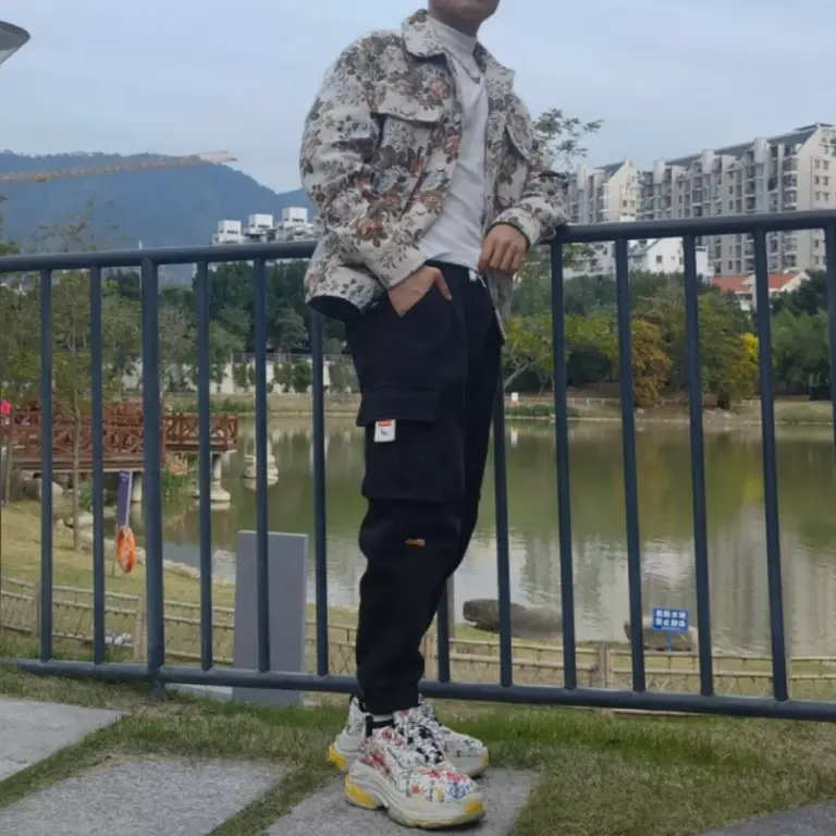 Giày Gucci x Balenciaga Triple S ‘Flora Print’ 677195 UL110 8461 - Ảnh 4