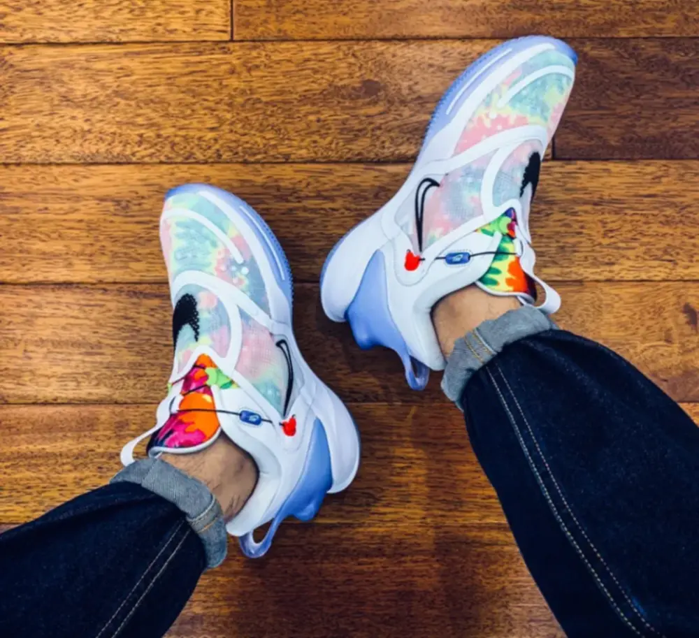 Giày Nike Adapt BB 2.0 ‘Tie-Dye’ CV2443-100 - Ảnh 3