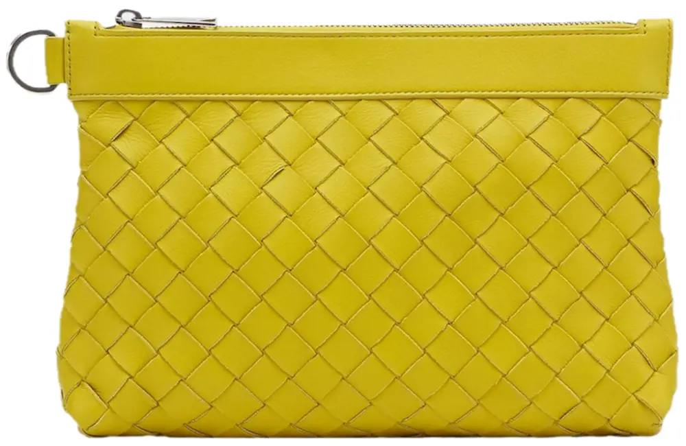 Túi Bottega Veneta Intrecciato Clutch 'Yellow' 651854V0E512671