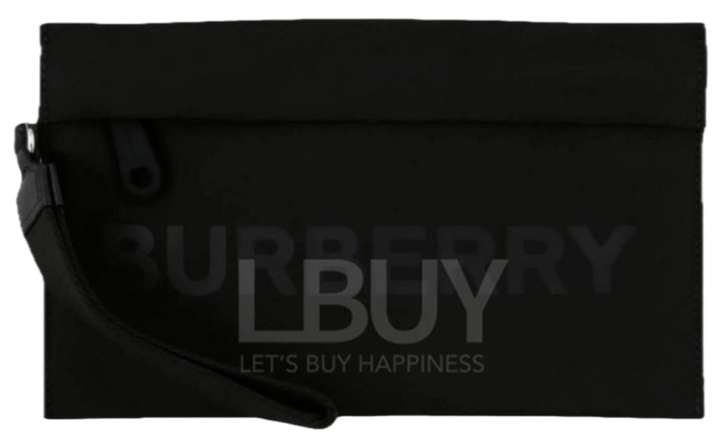 Túi Burberry Logo Clutch 'Black' 80731391