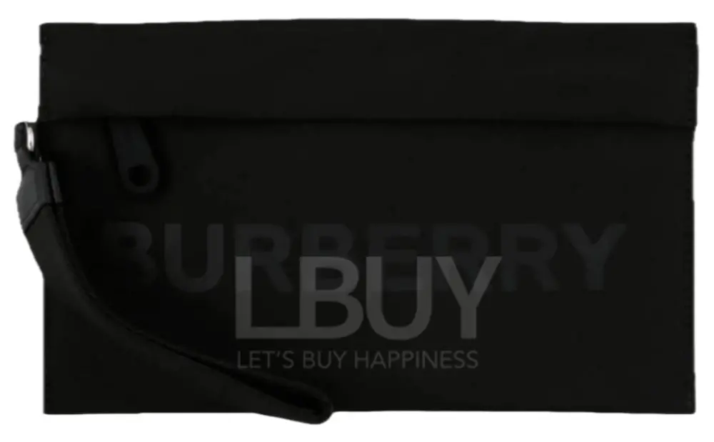 Túi Burberry Logo Clutch 'Black' 80731391
