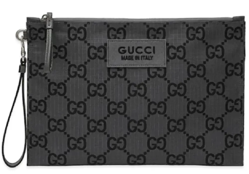 Túi Gucci Clutch Bag ‘Grey’ 770662-FACPM-1246