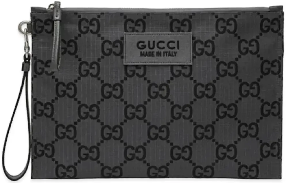 Túi Gucci Clutch Bag ‘Grey’ 770662-FACPM-1246