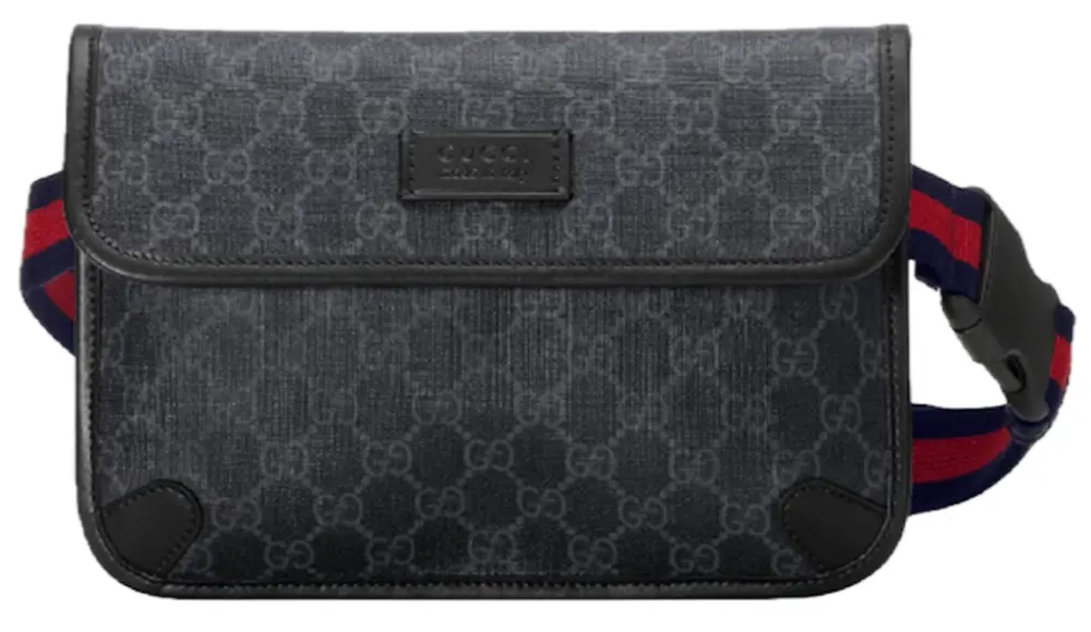 Túi Gucci Supreme Small Belt Bag 'Black' 598113-K5RLN-1095