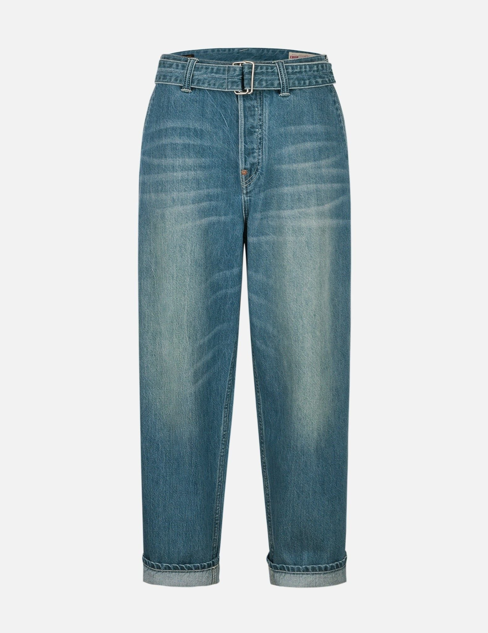 Alternative view of Quần Evisu Playful Seagull Print Pocket Loose 'Denim'