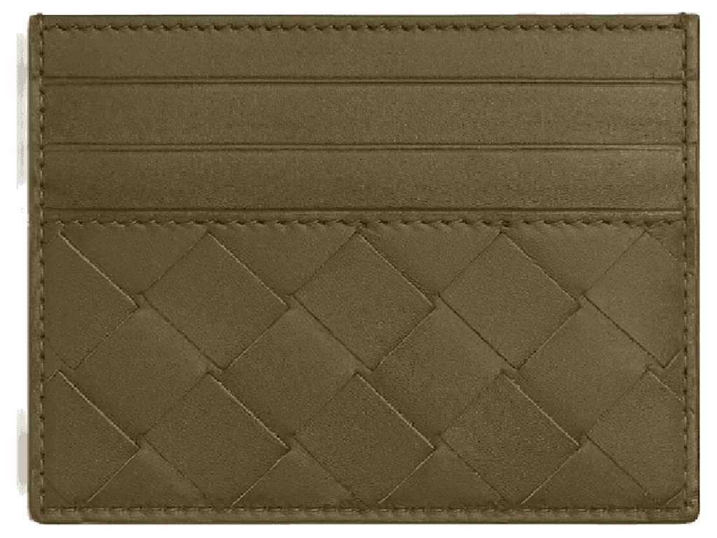 Ví Bottega Veneta Intrecciato Credit Card Case 'Mud' 743209VCPQ32877