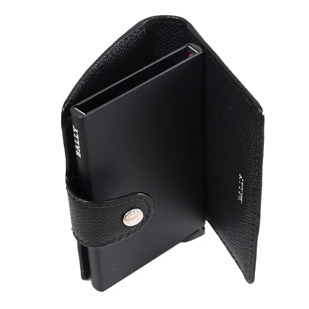 Ví Bally Leather Wallet 'Black' 6227969 - Ảnh 5