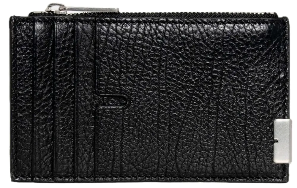 Ví Burberry Leather Zip Card Case 'Black' 80825781