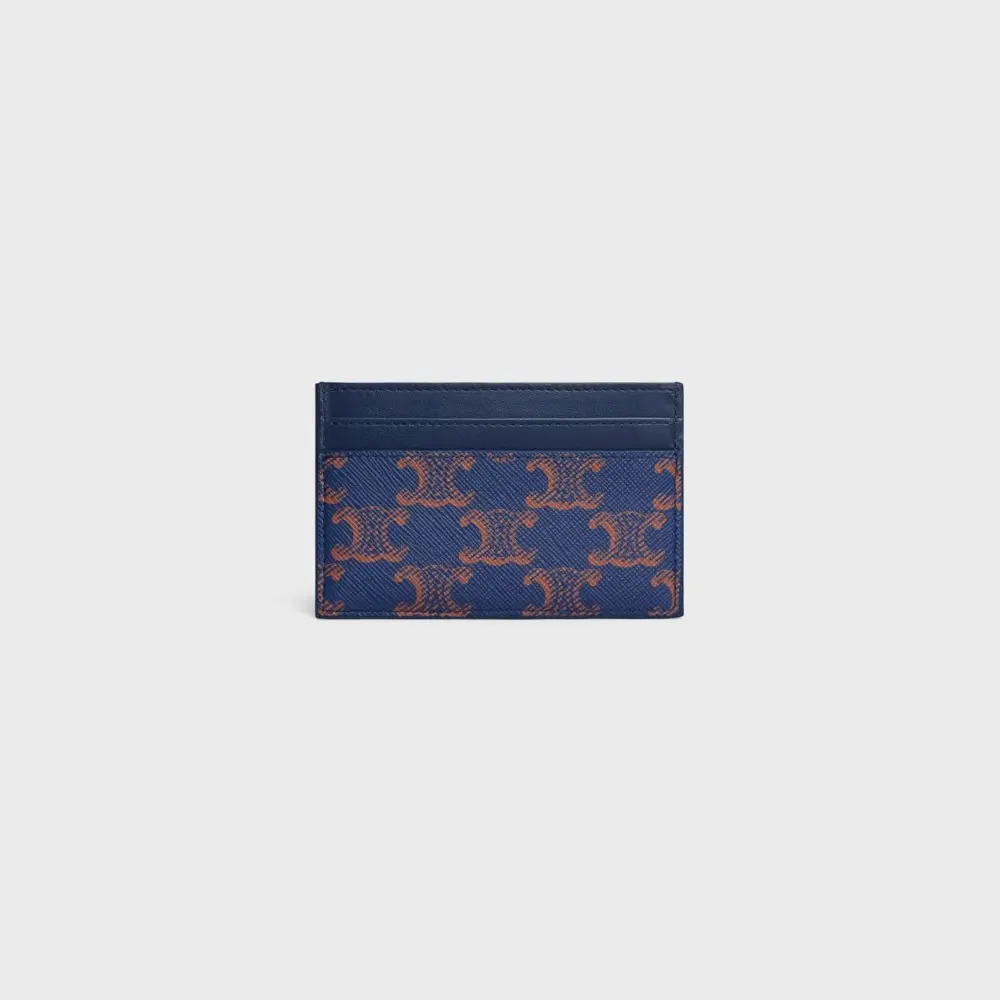 Ví Celine Card Holder 'Navy' 10N762V68-07QJ - Ảnh 3