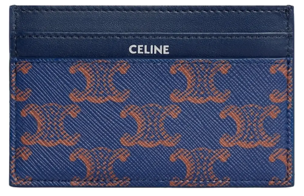 Ví Celine Card Holder 'Navy' 10N762V68-07QJ