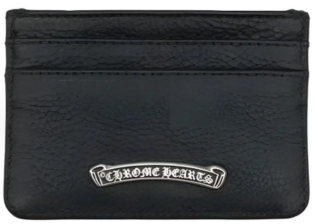 Ví Chrome Hearts Leather Card Holder 'Black' CH-2270119