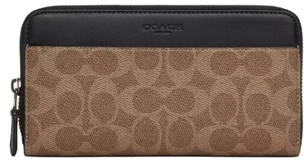 Ví Coach Long Wallet ‘Beige’ CY405-QBTN2