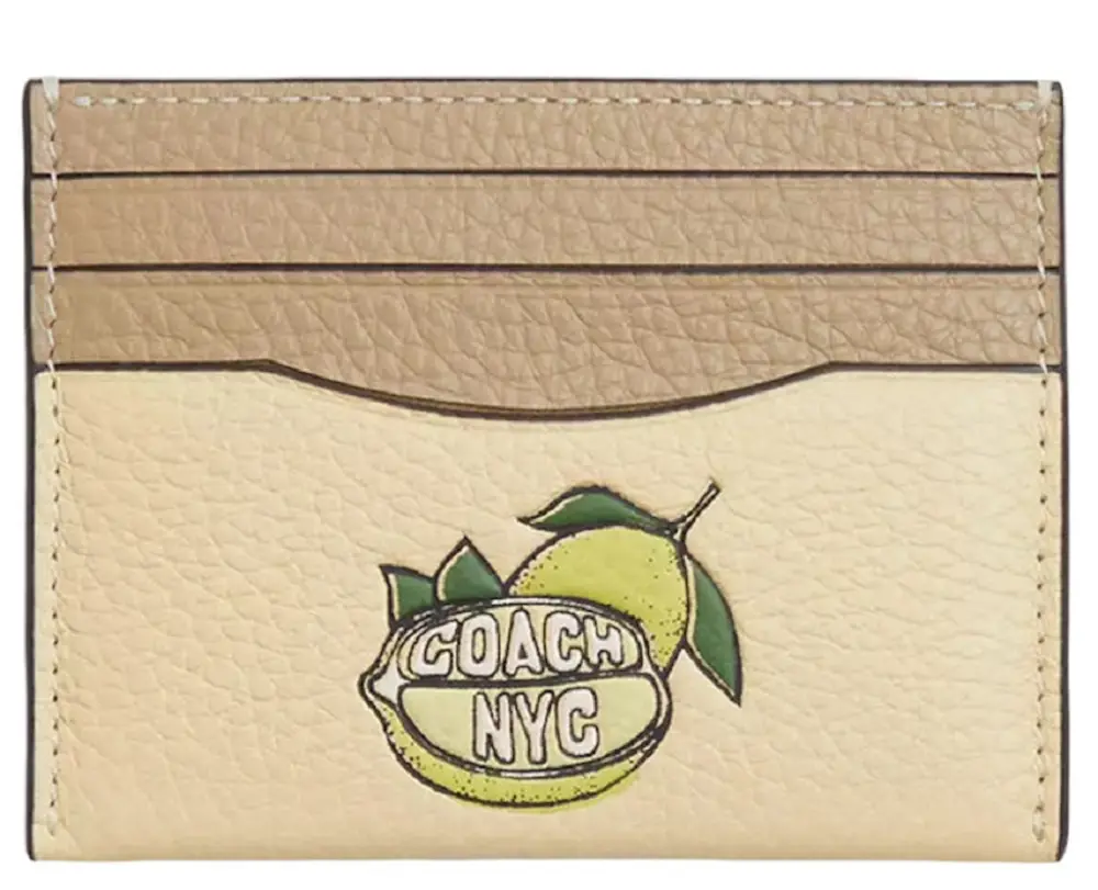 Ví Coach Slim Card Case ‘Beige’ CAT71-SVZ3CAT71-SVZ3