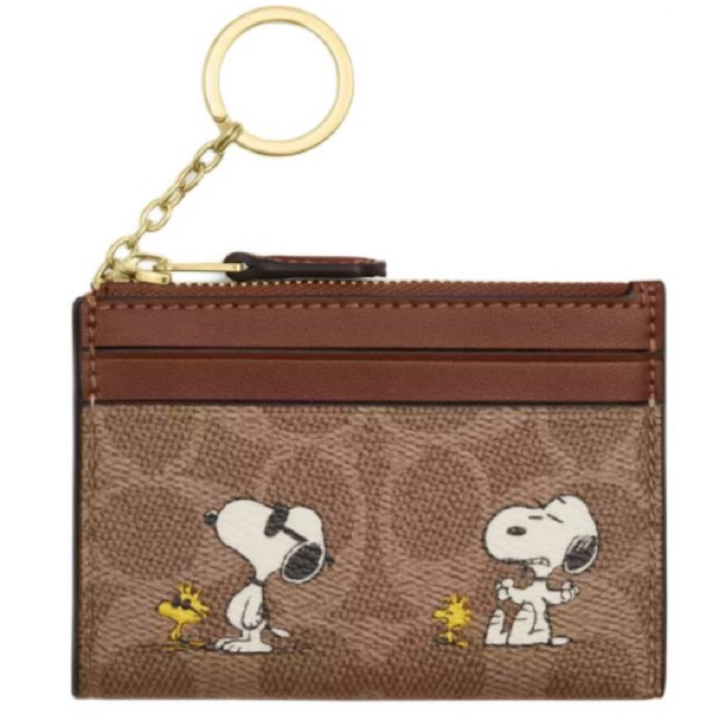Ví Coach X Peanuts Mini Skinny Id Case ‘Brown’ CBT14-IMY3O