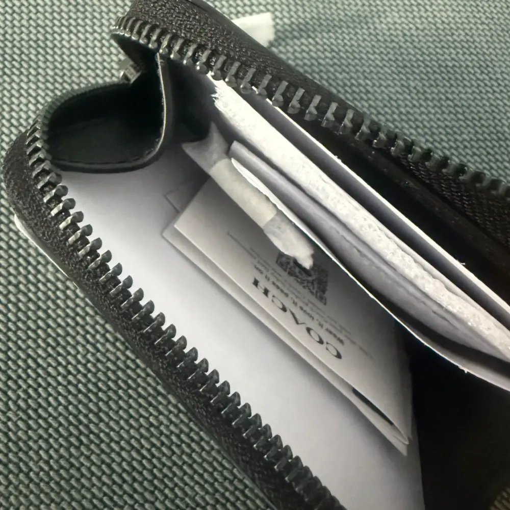 Ví Coach Zip Card Case ‘Black’ CD795G-BLK - Ảnh 4