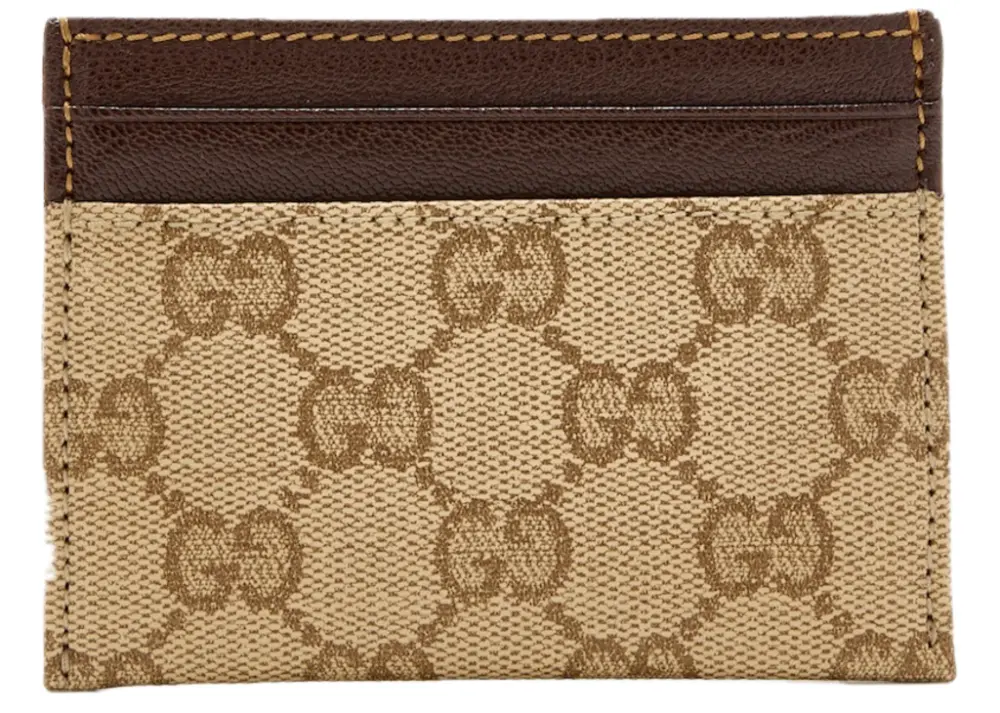 Ví Gucci Essence Classic Card Case ‘Beige’ A002F2-FAF9W-9644 - Ảnh 5
