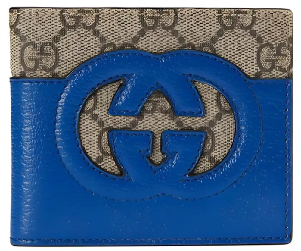 Ví Gucci Interlocking G Wallet 'Blue' 701420-K9GSG-9972