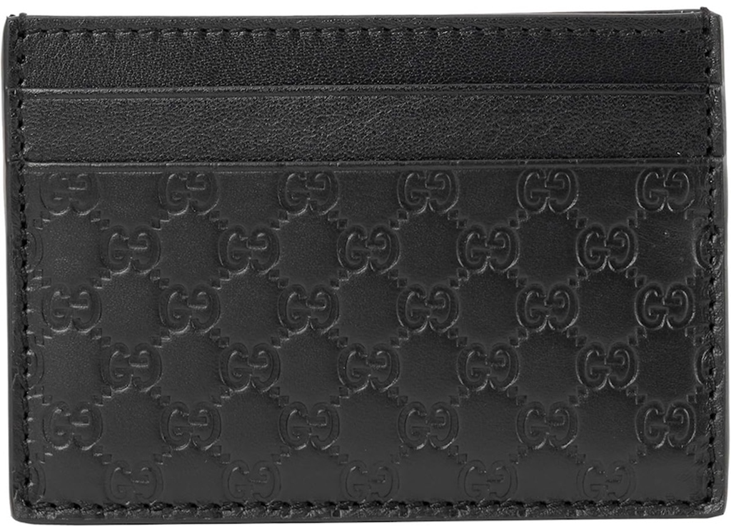 Ví Gucci Leather Card Holder 'Black' 262837-BMJ1N-1000
