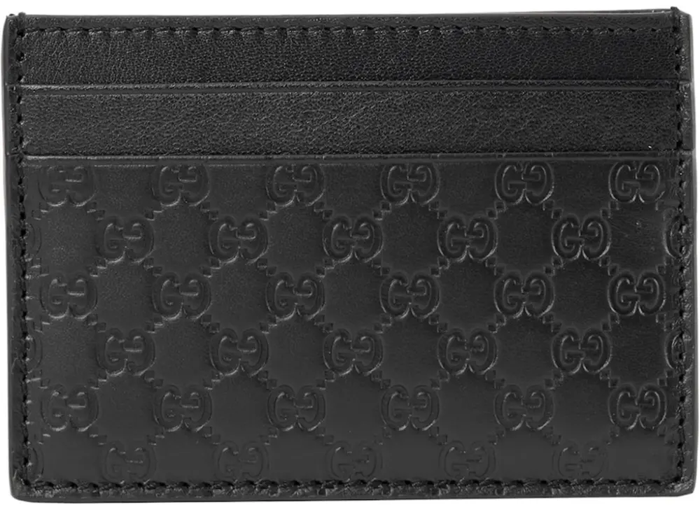 Ví Gucci Leather Card Holder 'Black' 262837-BMJ1N-1000