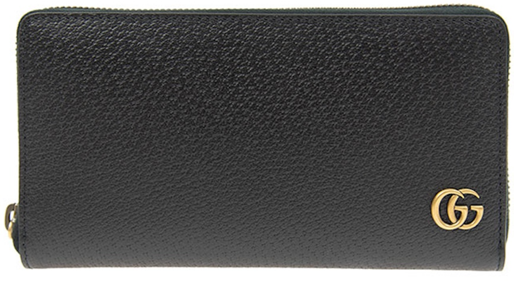 Ví Gucci Leather Long Wallet 'Black' 428736-DJ20T-1000